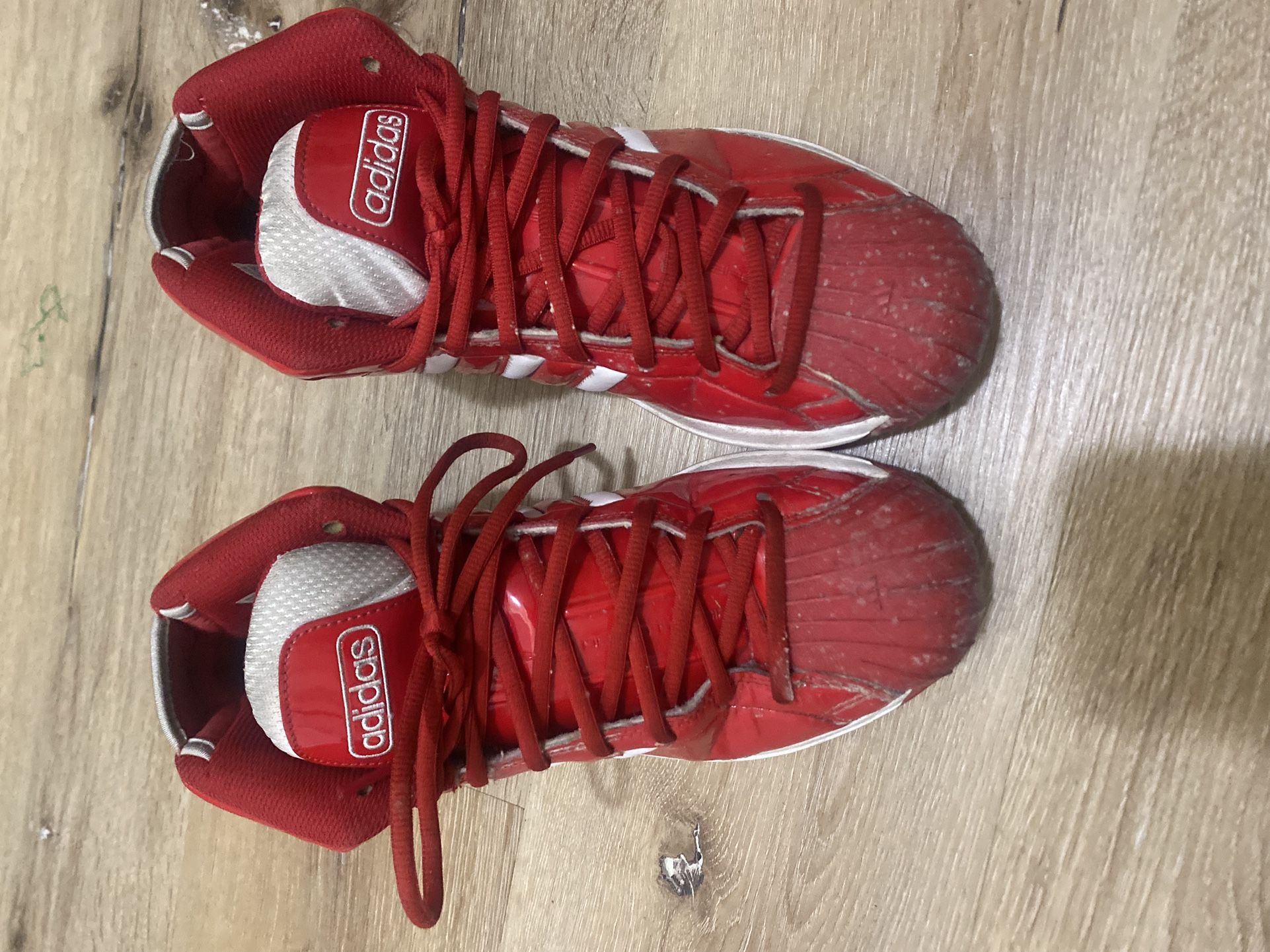 Red Adidas Pro Model 2G 'Scarlet' #basketball #sneakers Got them for $114 ‼️ACCEPTING $100 N BELOW JUS LMK‼️ ‼️TEXT ME TO NEGOTIATE A PRICE FOR UR BU