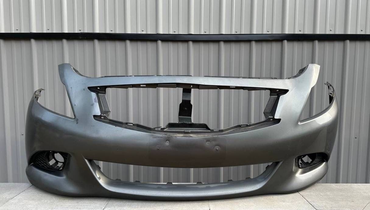 INFINITI G25 G37 Q40 2010 2011 2012 2013 2014 2015 SEDAN ORIGINAL GRAY FRONT BUMPER