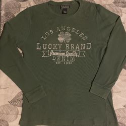 Lucky Brand- Thermal Crew Long Sleeve Shirt