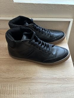 Black Leather Men’s Boots Size 11