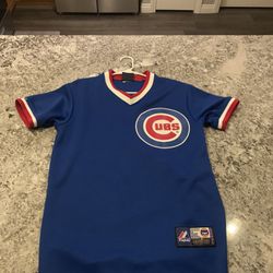 Cooperstown Collection Cubs Jersey Small 