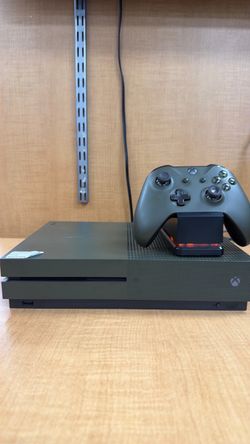 Xbox One S Military Green Console with Controller