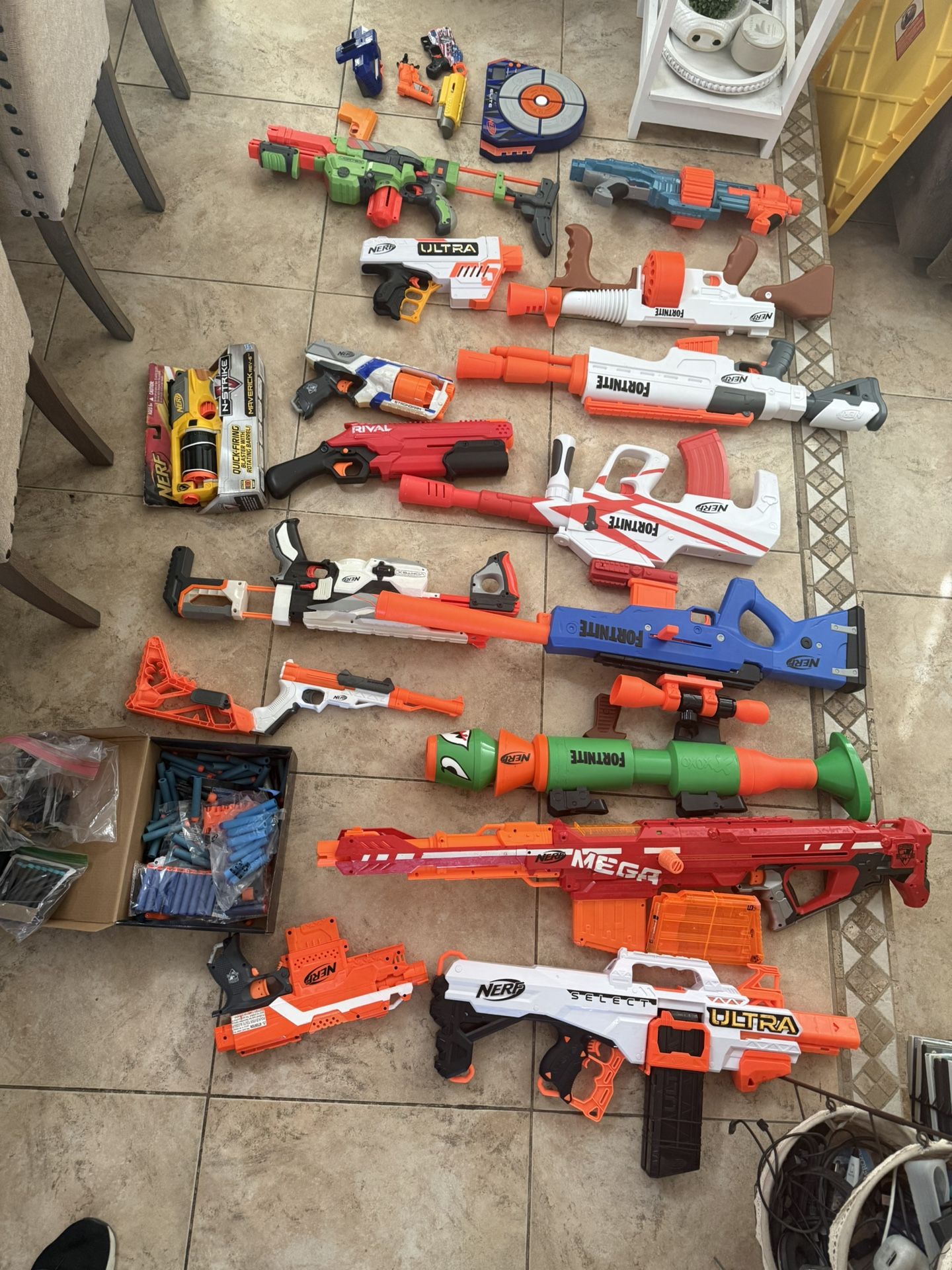 Nerf And Fortnite Guns