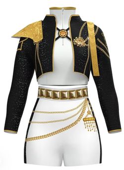 Rumi Kpop Demon Hunters Golden Costume