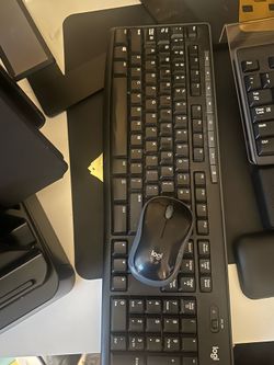 Logitech keyboard and mouse