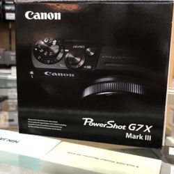 Canon PowerShot G7X Mark III Camera Brand New