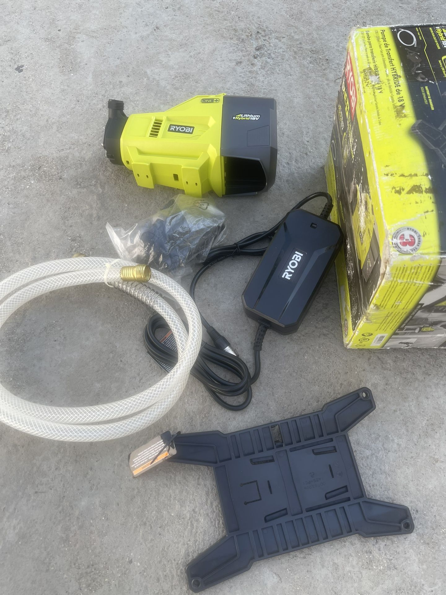 RYOBI 18V Hybrid 1/4 hp Transfer Pump
