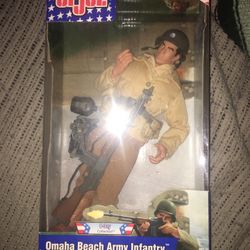Collectible G.I. Joe Omaha beach Army infantry inbox only $50