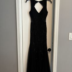 Adriánna Papel Black Sequin Dress 