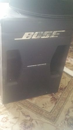 Bose 302 hotsell subwoofer for sale