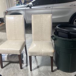 Two Dining Room Chairs 