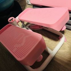 Pink Stairs Stepper Exercise Machine 