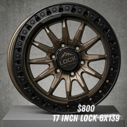 Wheels 17 " 6x139 All 4 $800 6x139 