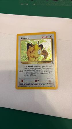 Meowth Holo Pokémon Card Team Rocket Set