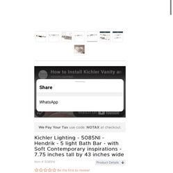 Lighting For Bathroom