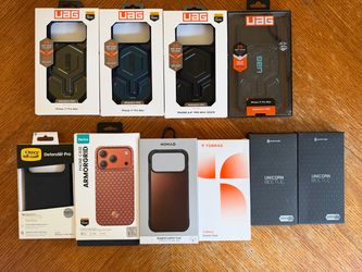 iPhone 17 Pro Max / iPhone 18 Pro Max Cases (PRICES VARY)