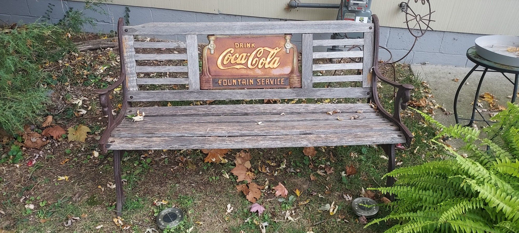 Coke Bench