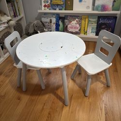 Kid Table And 2 Chairs