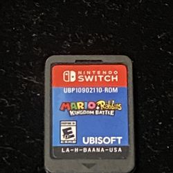Nintendo Switch Mario + Rabbids Kingdom Battle Game Cartridge ONLY