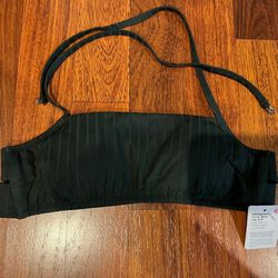 Lululemon Ribbed Halter Criss Cross Back Bikini top