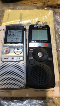 Sony voice recorder