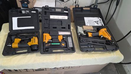 Bostitch stapler,finish nailer &Brad nailer