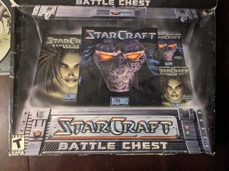 StarCraft Battlechest With Broodwar Expansion Pre Owned Complete & SEALED Starcraft II