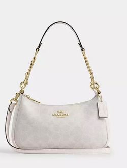 Coach Shoulder Bag with Chain Strap
