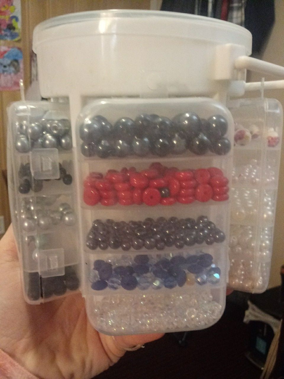 Carousel full of beads