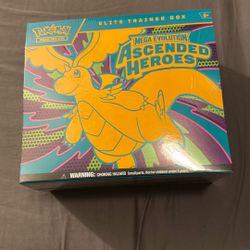 Ascended Heroes Elite Trainer Box Etb