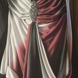 Women's Summer Strapless M Dress