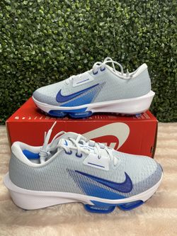 Mens Sz 9 - Nike Air Zoom Infinity Tour 2 Golf Shoes Royal Blue FD0217-001