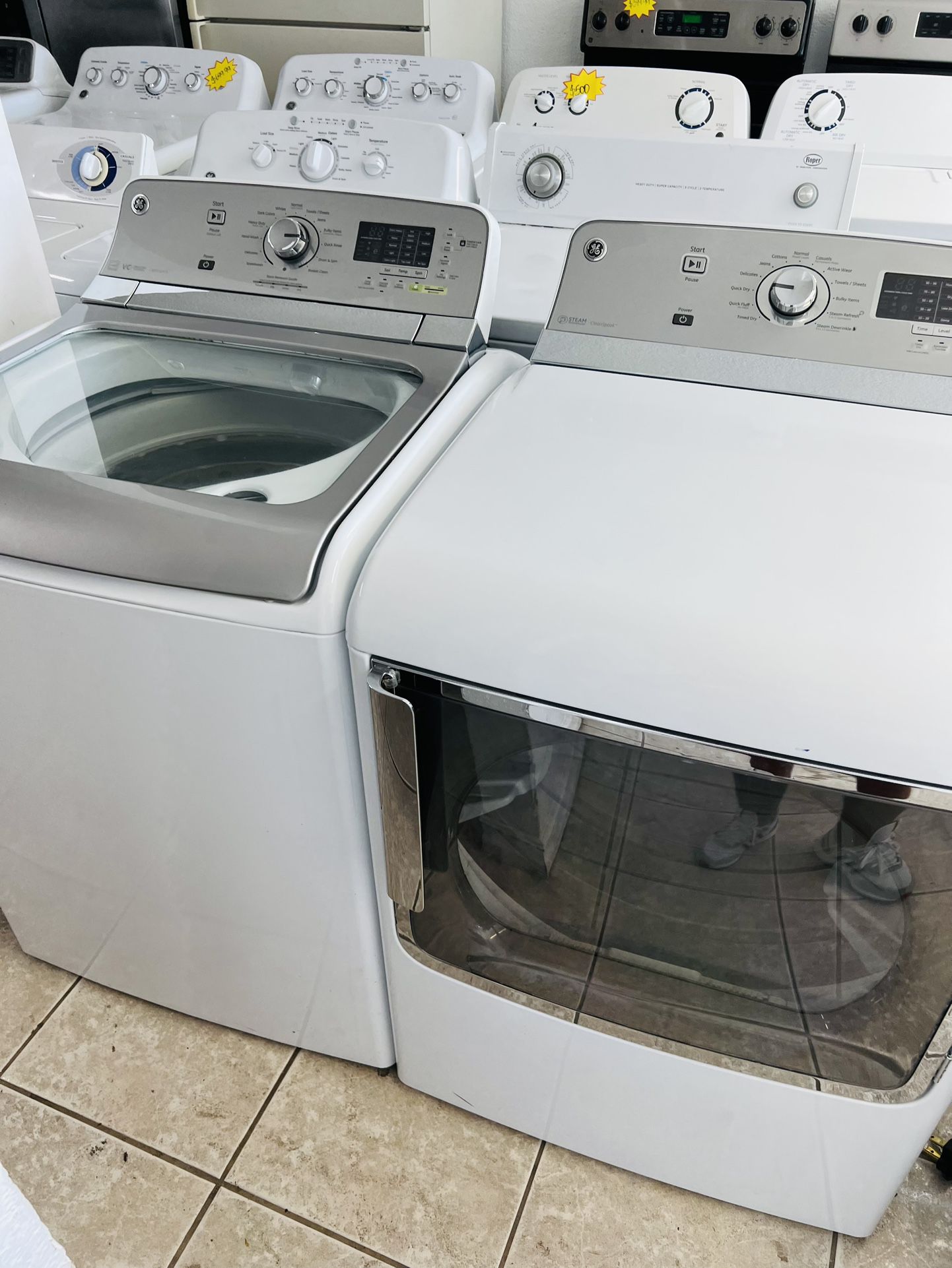 Ge Washer And Dryer Set