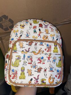 Nickelodeon Classic Characters Allover Print Mini Backpack