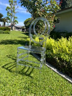 4 Acrylic Event Chairs (New In Box)