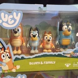 Bluey And Family New