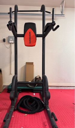 Weider Power Tower Pull-Up & Dip Station – Good Condition