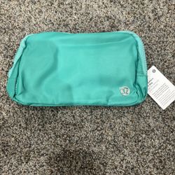 Brand New Lulu Lemon Aqua Blue Belt Bag