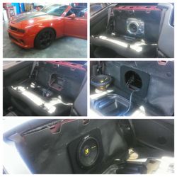 Car audio installation