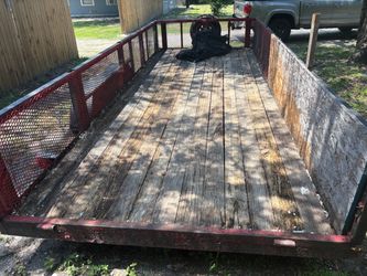 7×16 Heavy-Duty Utility Trailer