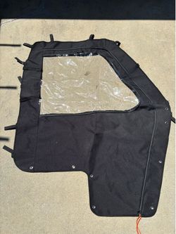 Soft Jeep Doors With Zippered Windows