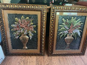 Beautiful Embossed Large Wall Art
