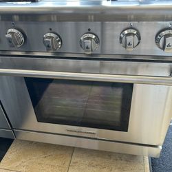 Gas Range Professional Quality 36” Inch
