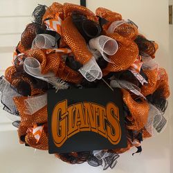 SF GIANTS WREATH