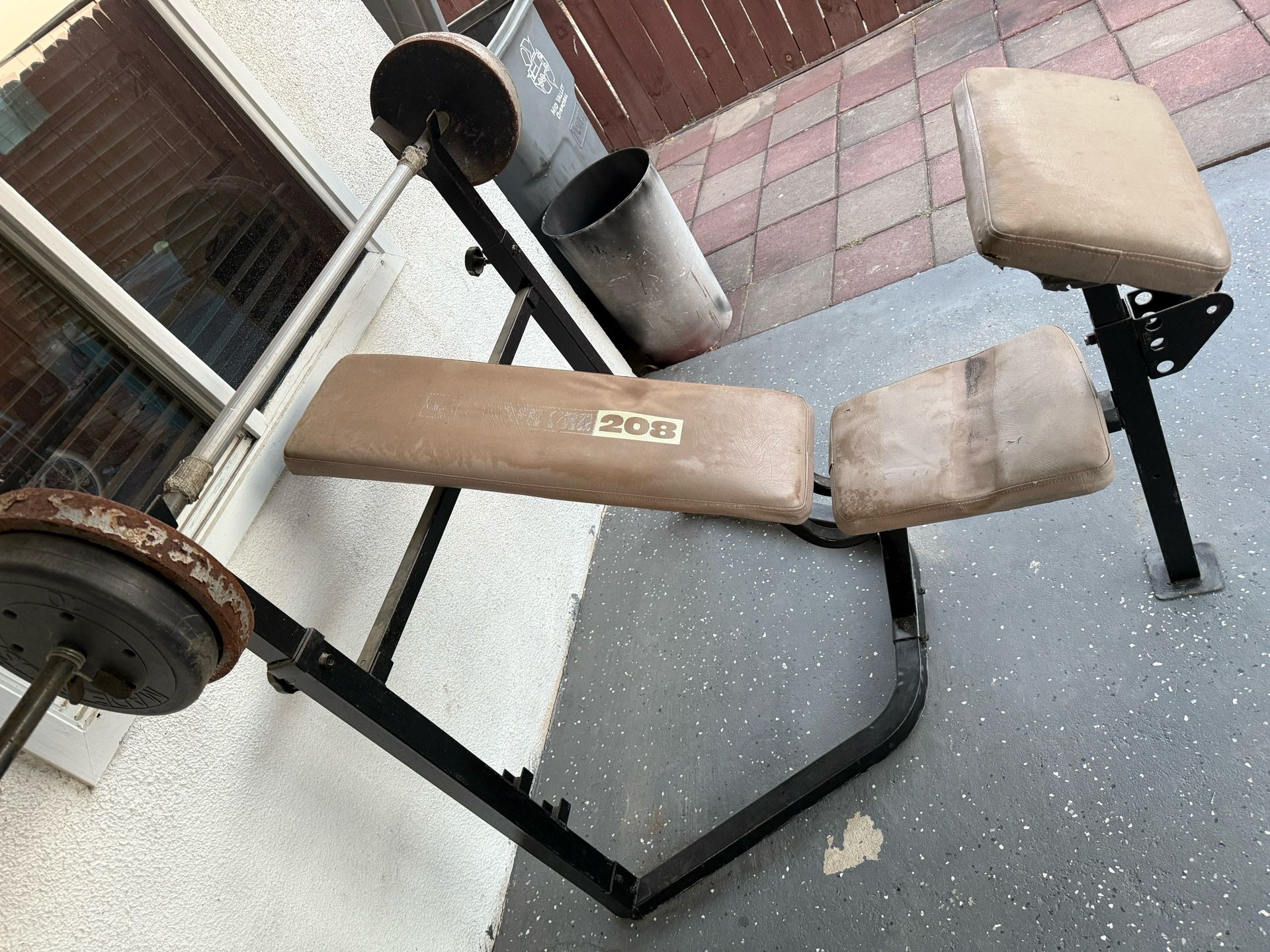 Weider Pro 208 Bench Weights