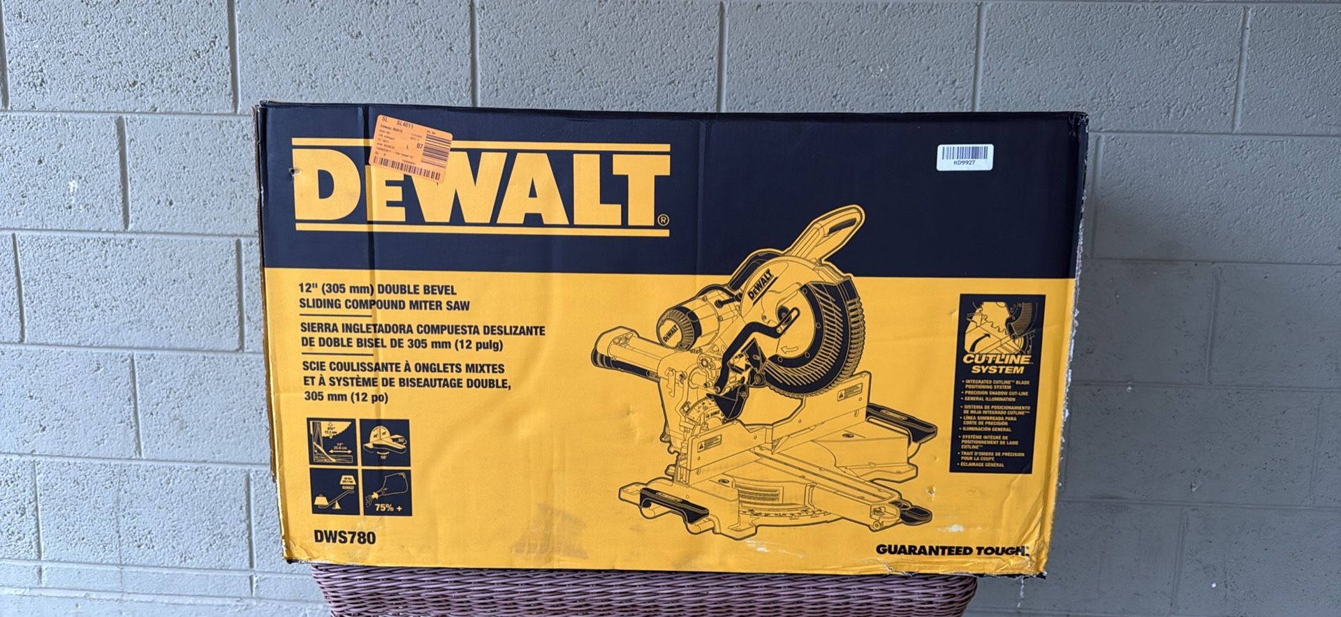DeWalt Double Bevel Miter Saw