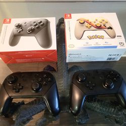 NINTENDO SWITCH PRO CONTROLLERS 