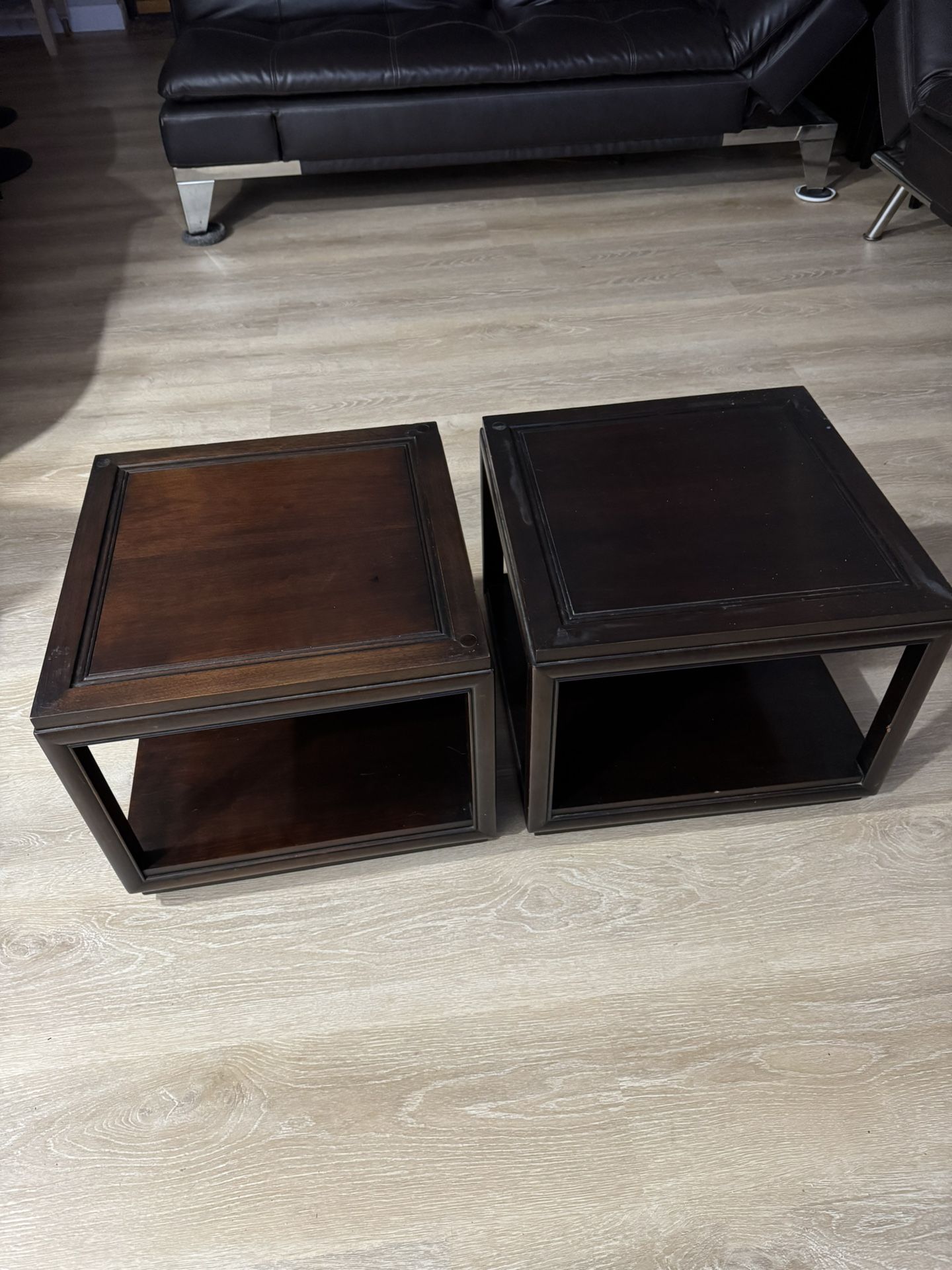 Solid Wood End Tables