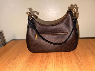 Coach Teri Hobo Bag in Signature Canvas