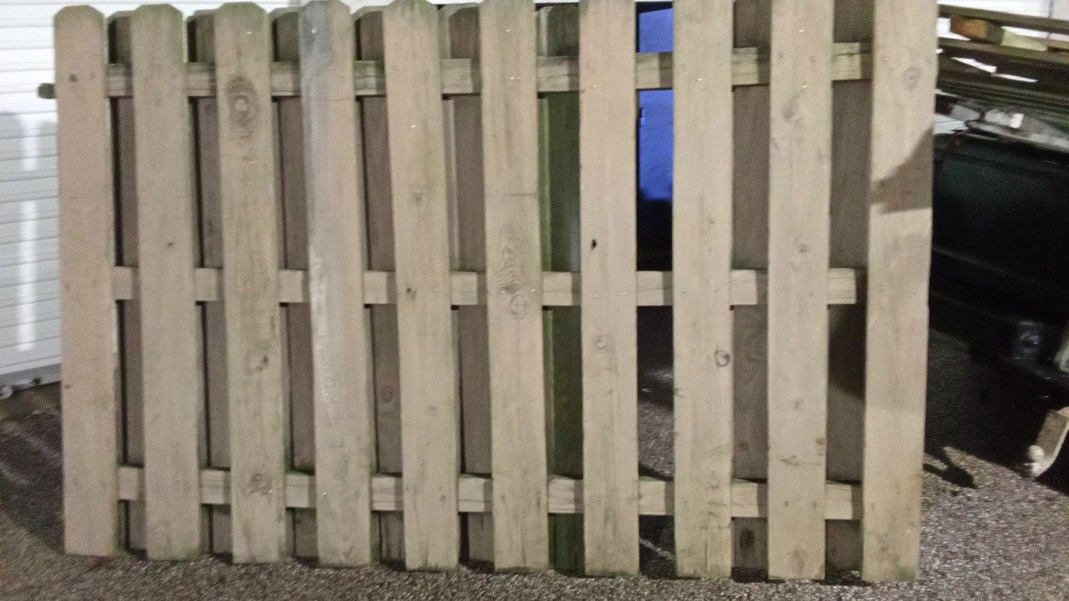 5 Ft Shawdowbox Fence Sections